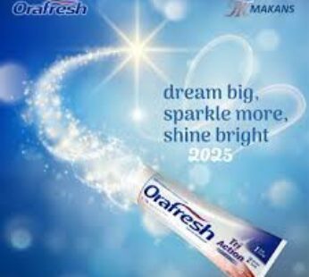 ORAFRESH TOOTHPASTE TRIACTION 125G