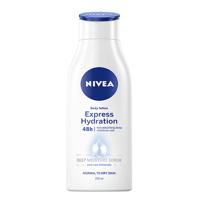 NIVEA EXPRESS HYDRATION LOTION 250ML