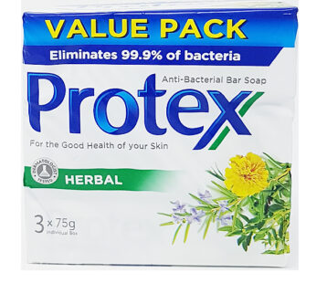PROTEX BATH SOAP 3 X 75G HERBAL