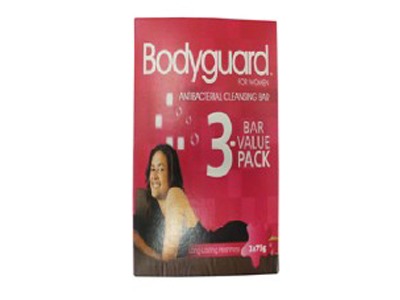 BODYGUARD BATH SOAP 3*75G FOR WOMEN