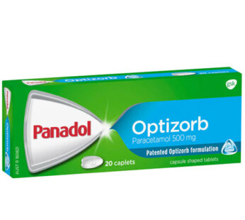 PANADOL OPTIZORB CAPLETS 16S