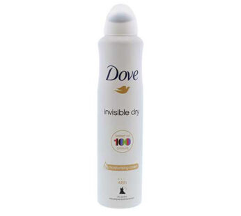 DOVE A/P SPRAY 72H 250ML INVISIBLE DRY