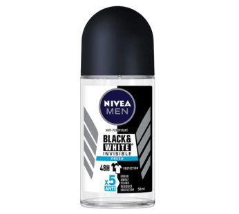 NIVEA MEN DEO R/ON B&W FRESH 50ML