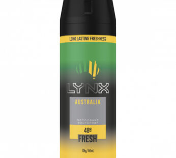 LYNX DEO SPRAY AUSTRALIA 106G/165ML