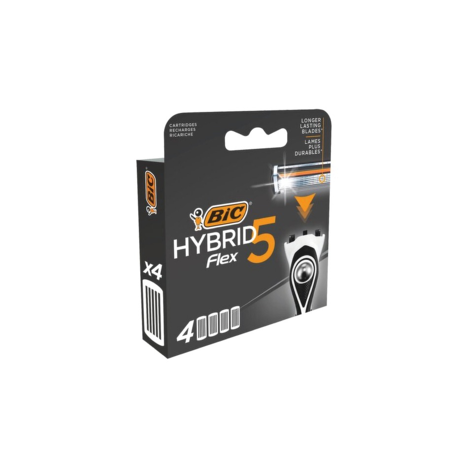 BIC HYBRID FLEX 5 CARTRIDGE (4 X 6)4's