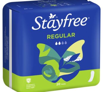 STAYFREE REGULAR PADS N/W 20S