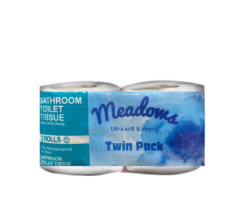 MEADOWS TOILET TISSUES TWIN PACK