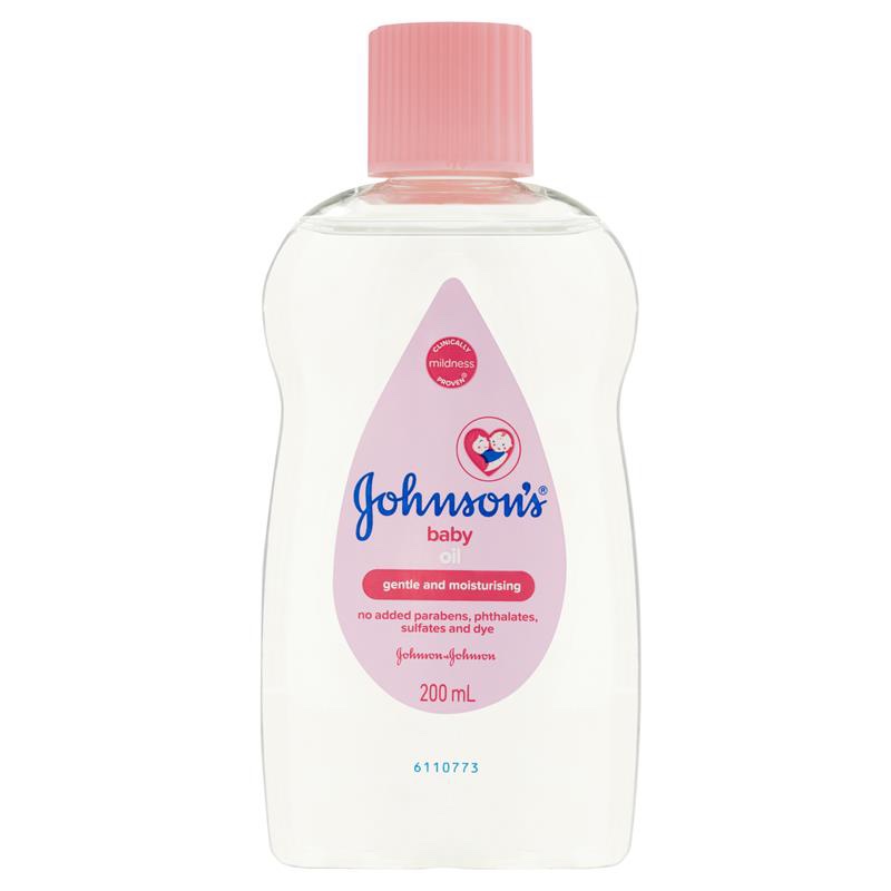 JOHNSONS BABY OIL 200ML