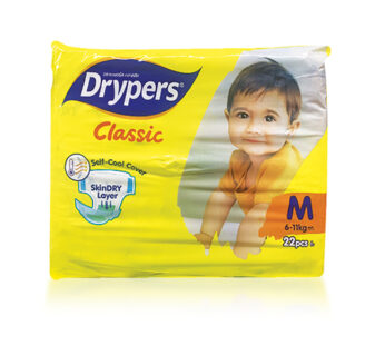 DRYPERS CLASSIC M 22S