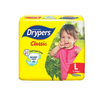 DRYPERS CLASSIC LARGE 20S