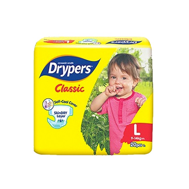 DRYPERS CLASSIC LARGE 20S
