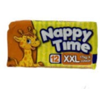 NAPPY TIME DIAPER XXL 12S