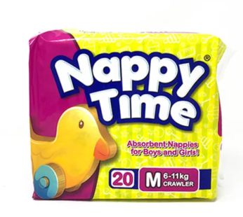 NAPPY TIME DIAPER M JUMBO 48S