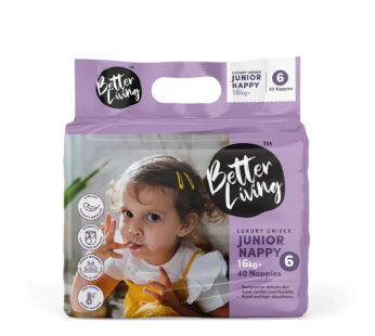 BETTER LIVING JUMBO NAPPIES JUNIOR 40s
