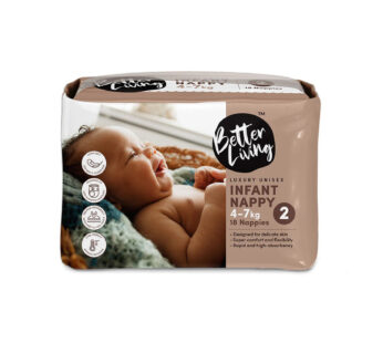 B/LIVING CONVIENENCE INFANT NAPPIES 18S