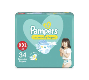 PAMPERS BABY DIAPERS XXL 34S