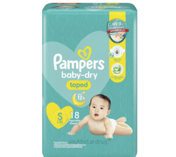 PAMPERS BABY DIAPERS SMALL 18S