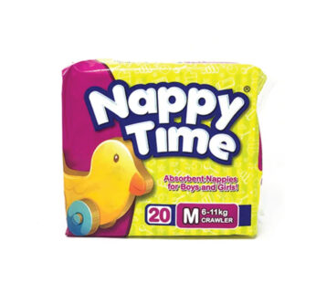 NAPPY TIME DIAPER M 5s