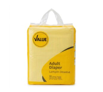 VALUE ADULT DIAPER M/L 10S